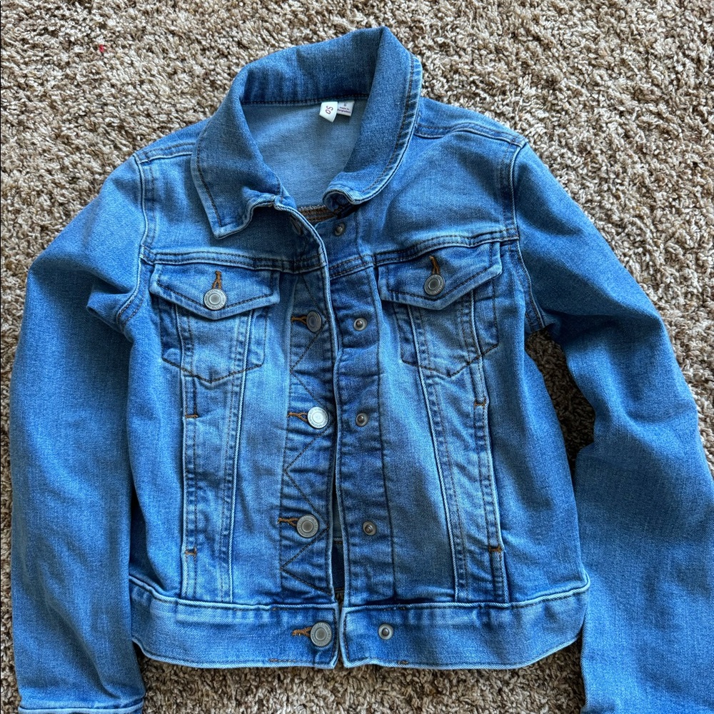 Girl denim jacket, size 8